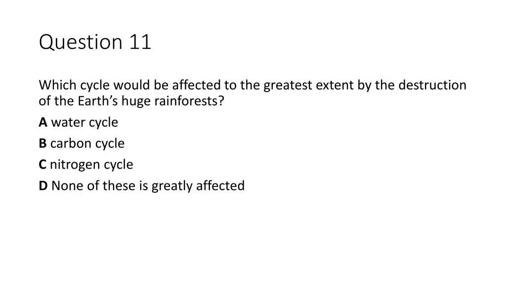 question 11