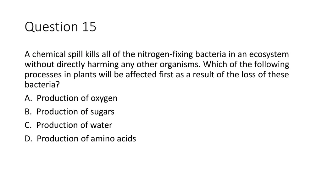 question 15