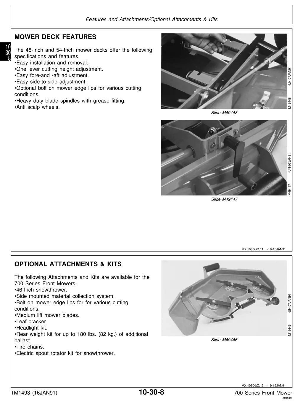 features and attachments optional attachments kits