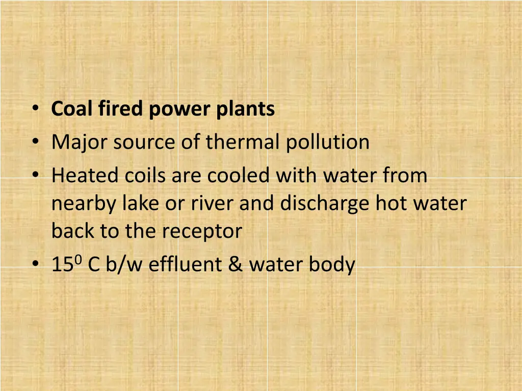 coal fired power plants major source of thermal