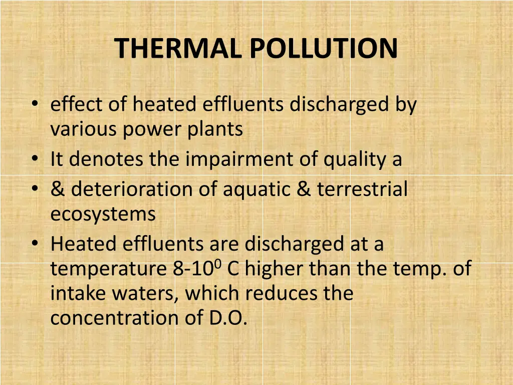 thermal pollution 1