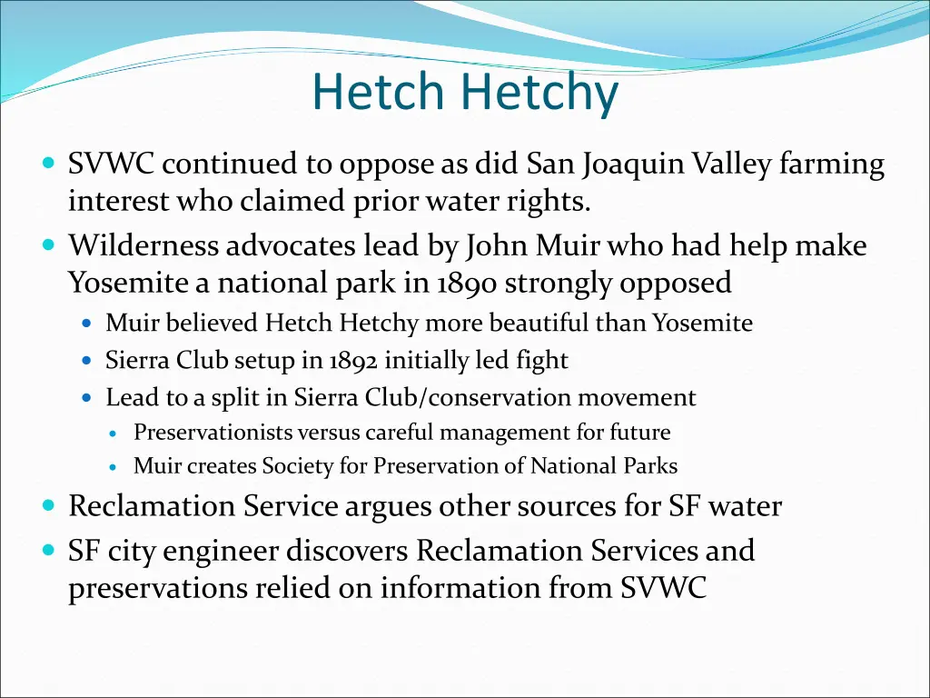 hetch hetchy