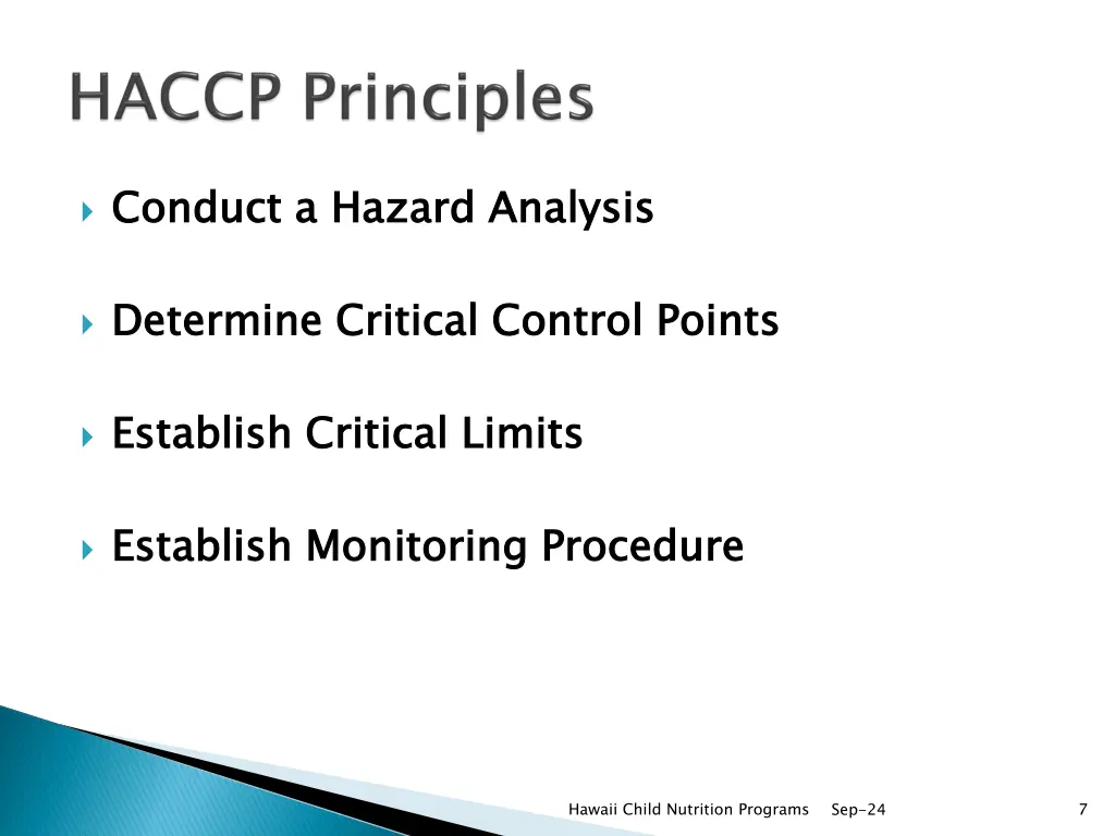 conduct a hazard analysis