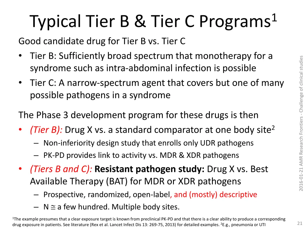 typical tier b tier c programs 1 good candidate