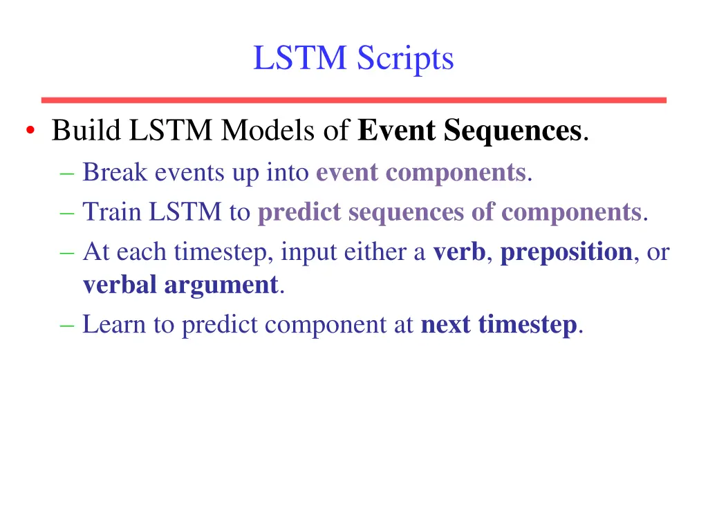 lstm scripts