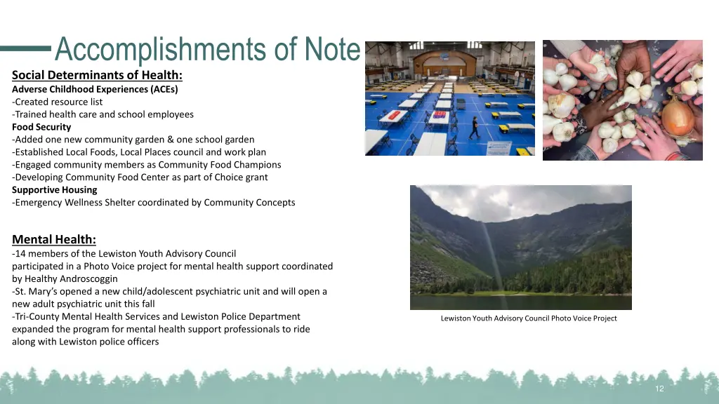 accomplishments of note social determinants