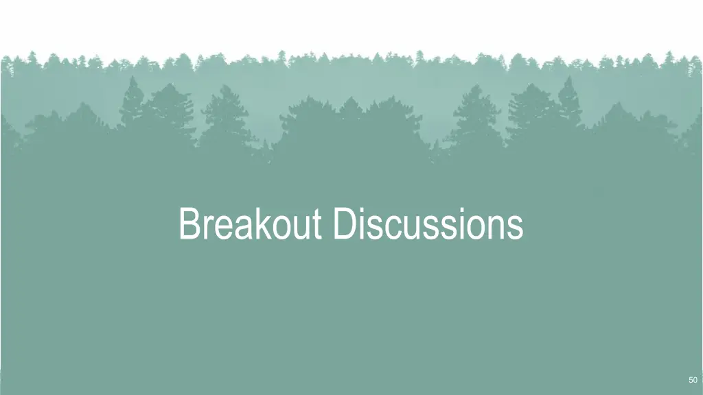 breakout discussions