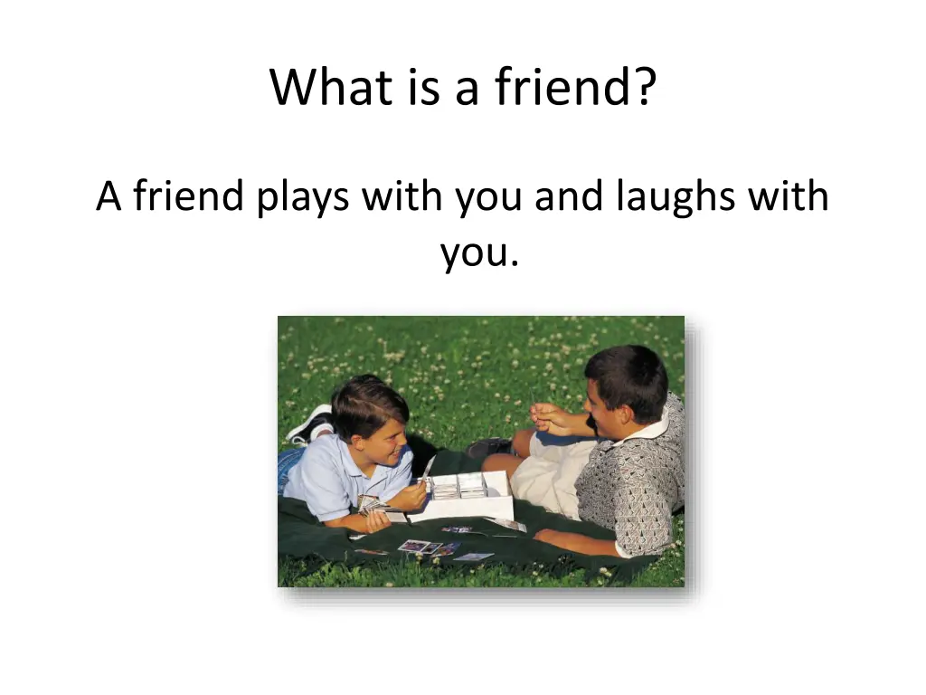 what is a friend 1