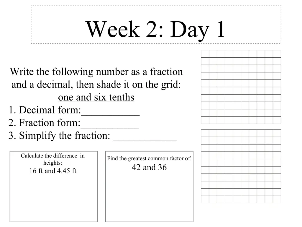 week 2 day 1