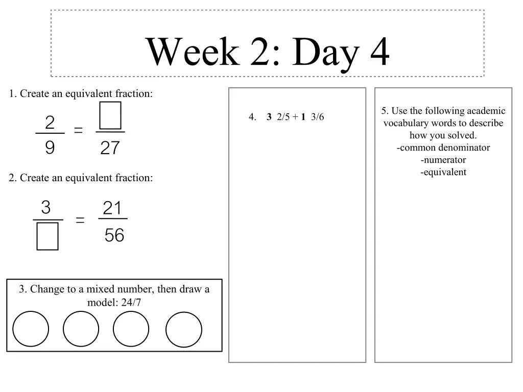 week 2 day 4