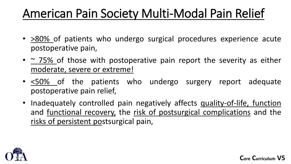 american pain society multi american pain society