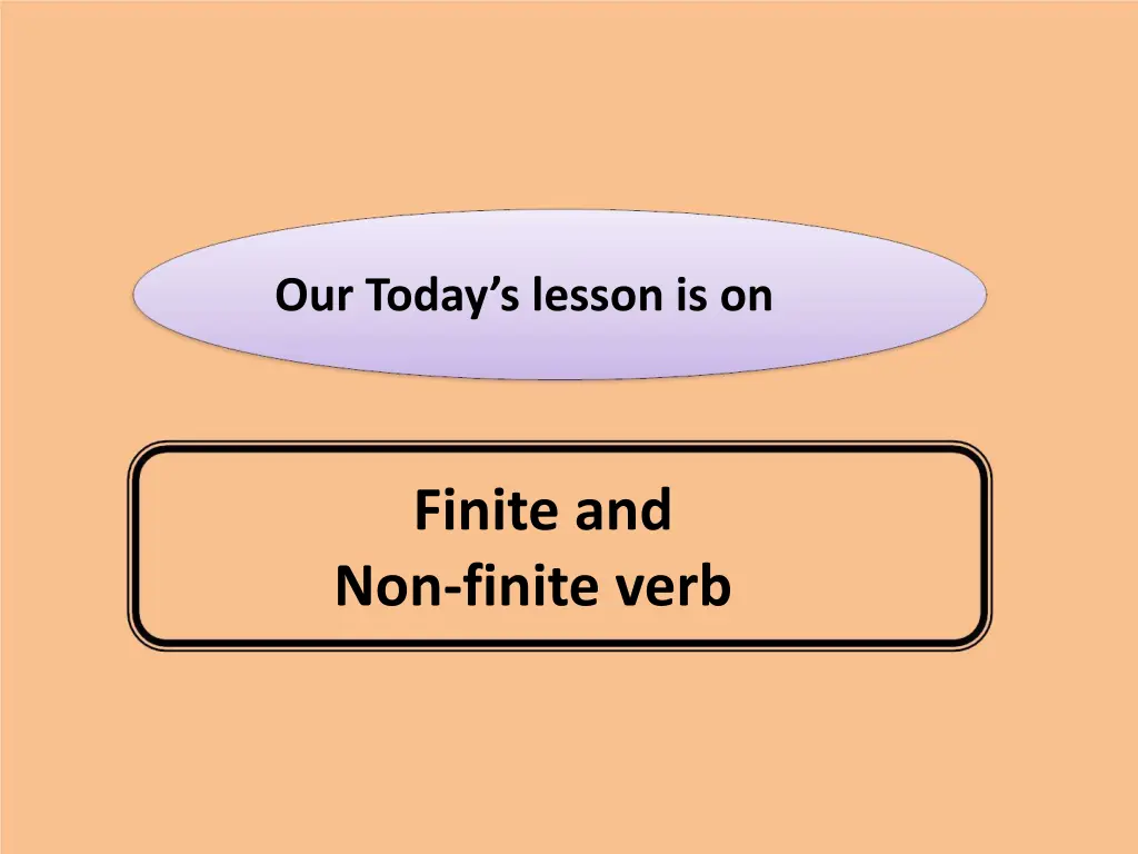 our today s lesson is on