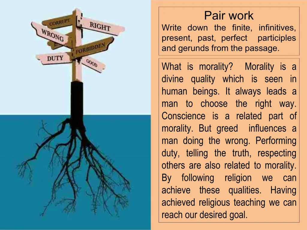 pair work