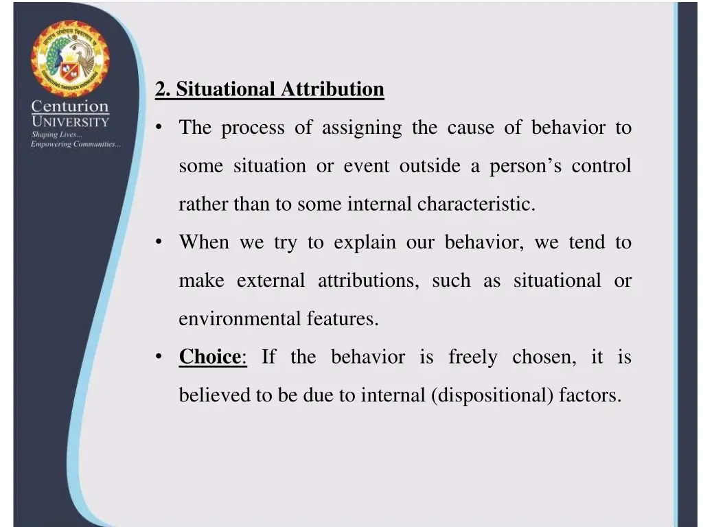 2 situational attribution