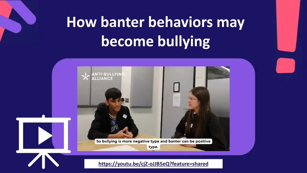 how banter behaviors may become bullying