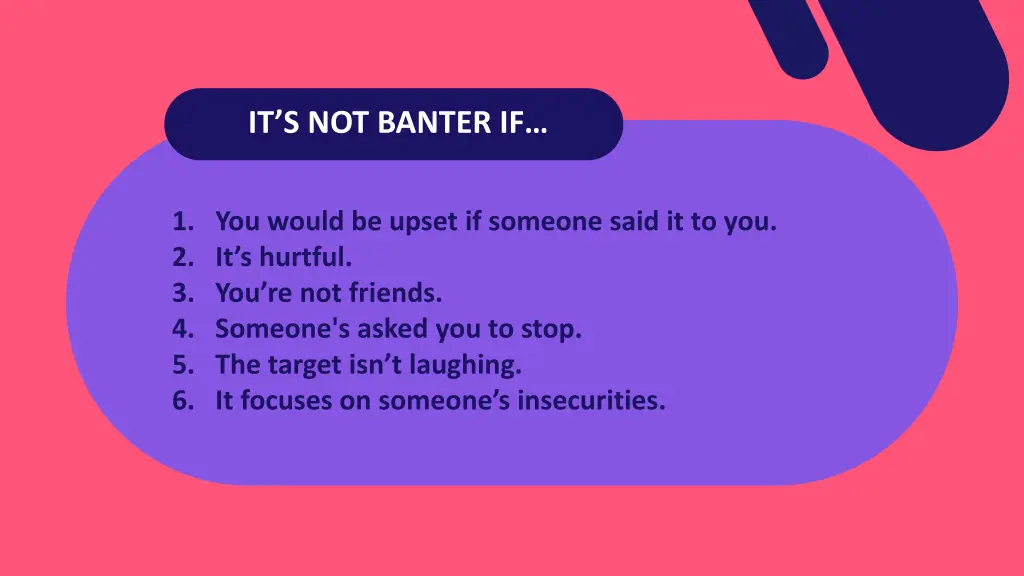 it s not banter if