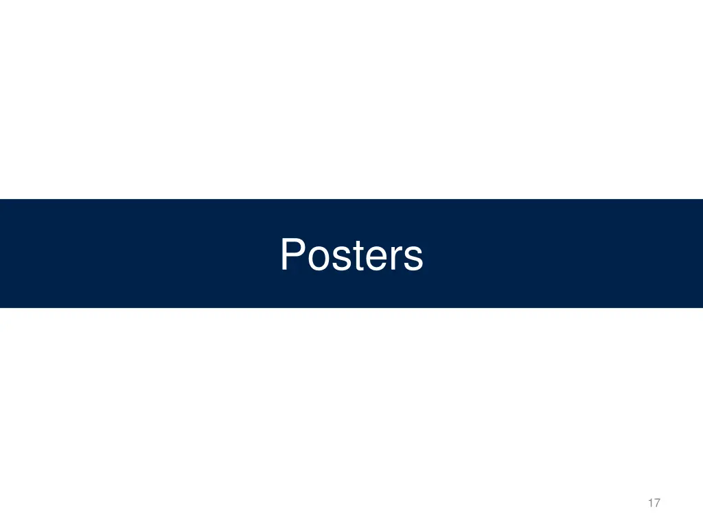 posters