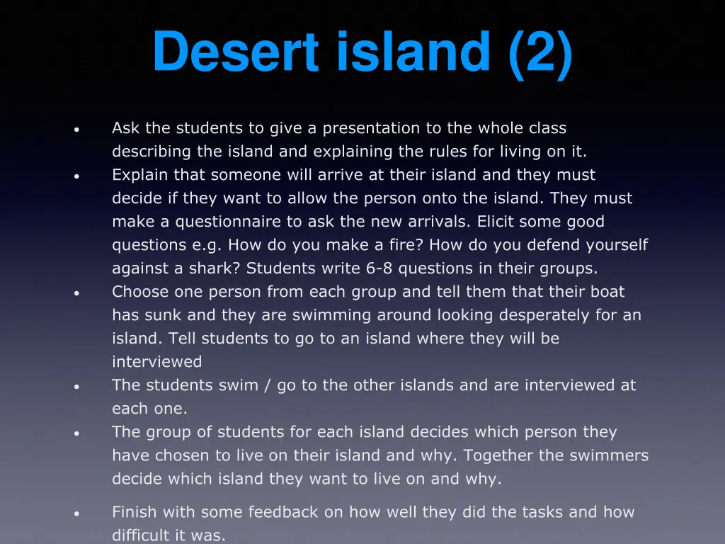 desert island 2