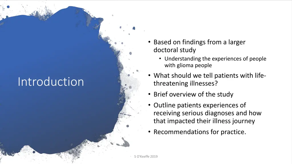 based on findings from a larger doctoral study