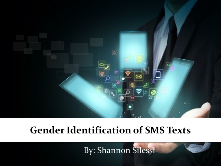 gender identification of sms texts