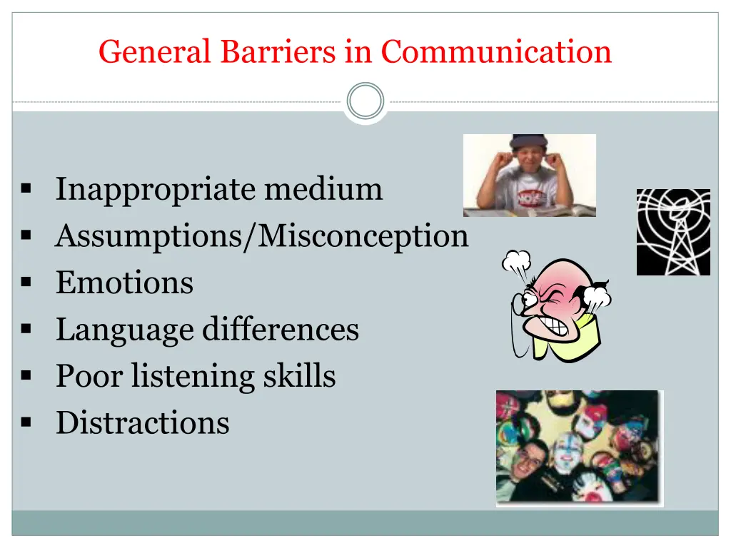 general barriers in communication 1