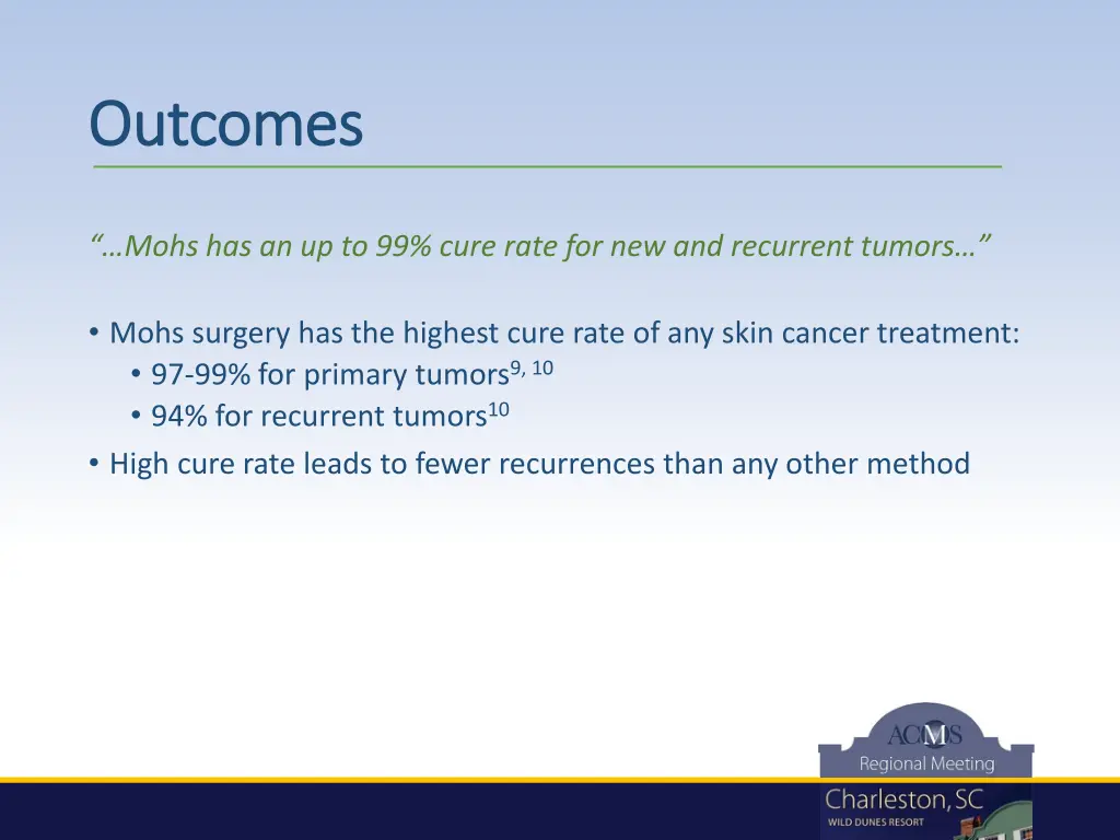 outcomes outcomes