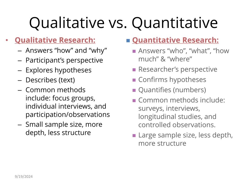 qualitative vs quantitative qualitative research