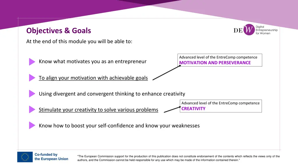 objectives goals