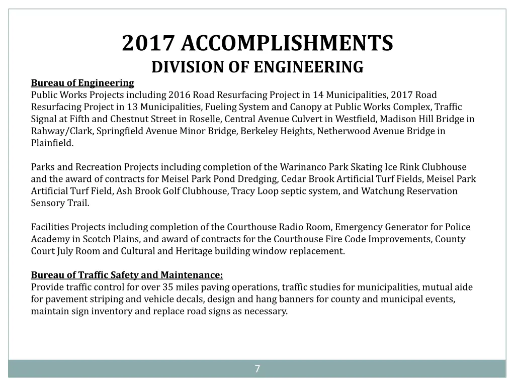 2017 accomplishments division of engineering