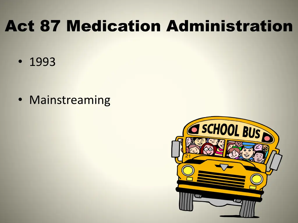 act 87 medication administration