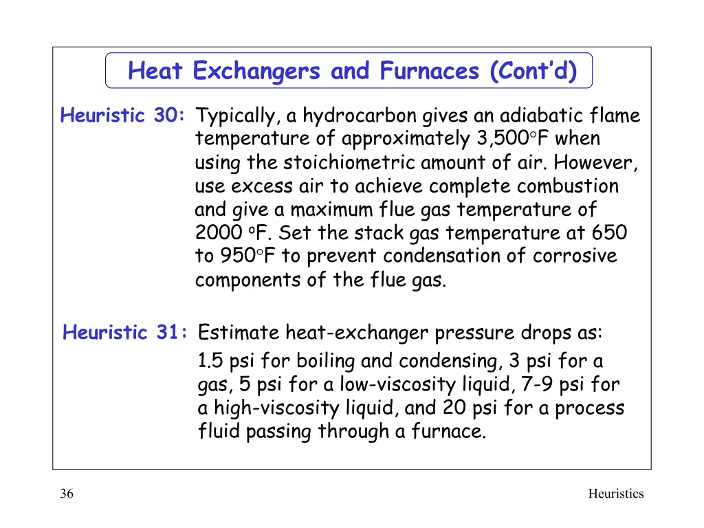 heat exchangers and furnaces cont d 3