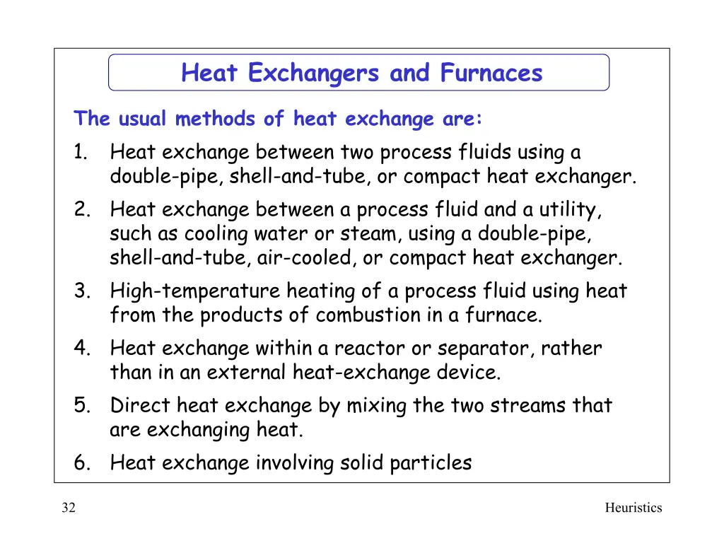 heat exchangers and furnaces