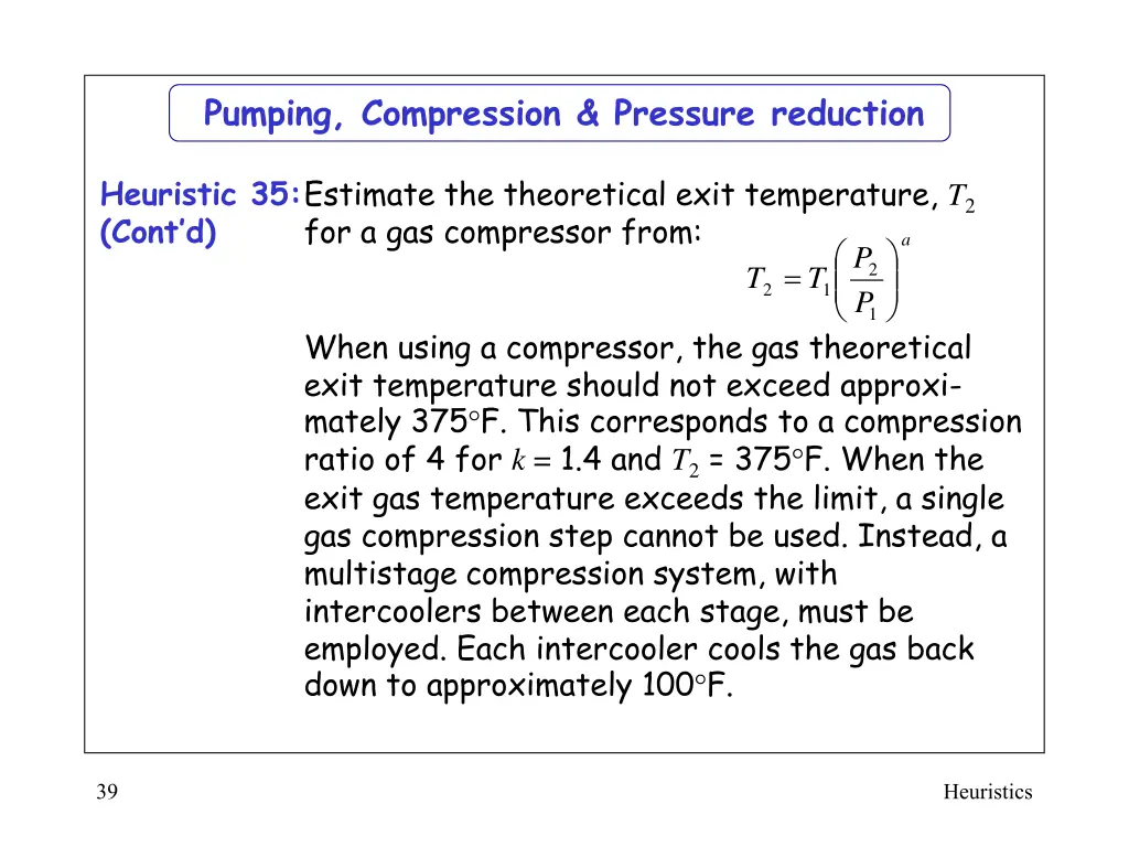 pumping compression pressure reduction 1