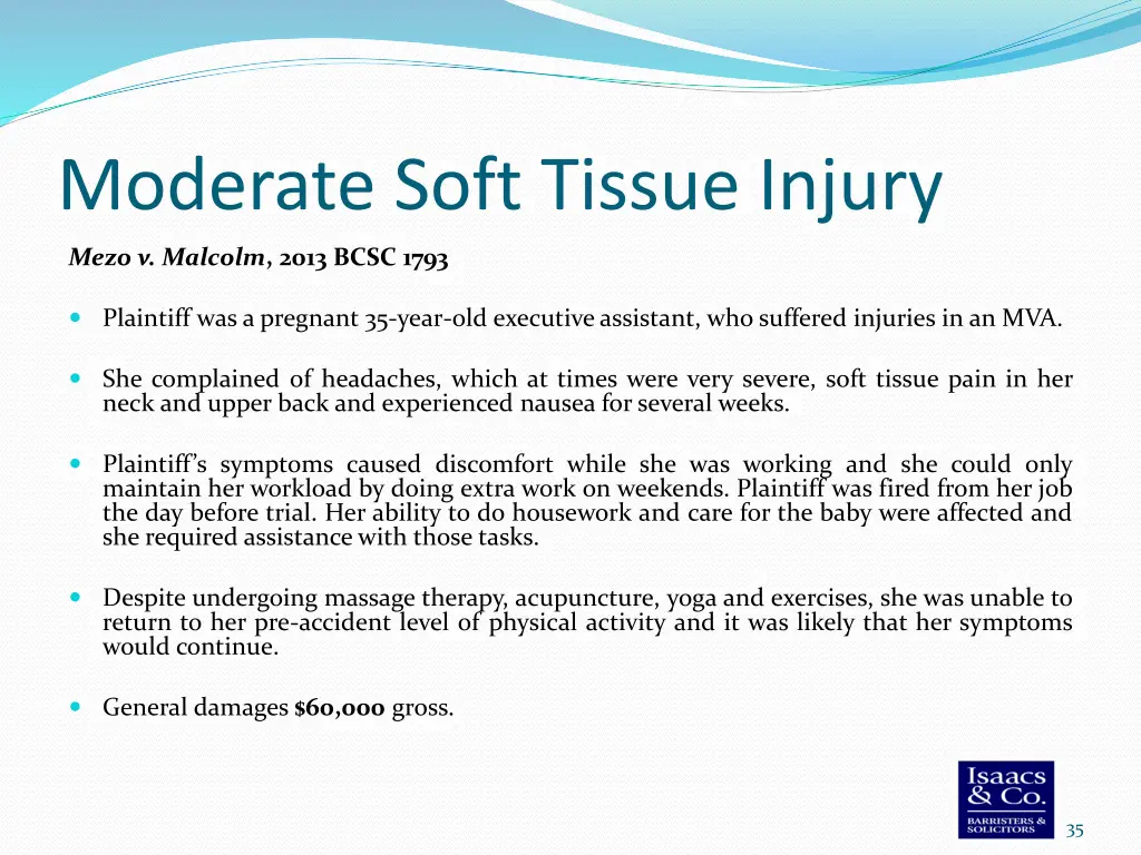 moderate soft tissue injury 2