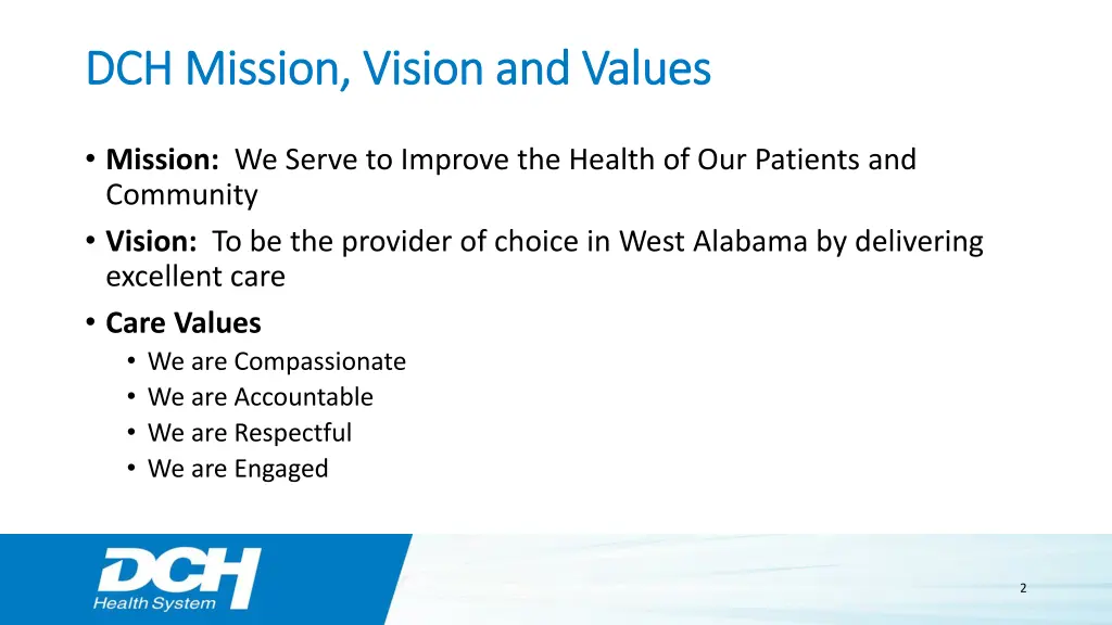 dch mission vision and values dch mission vision