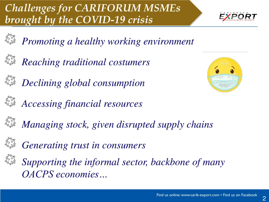 challenges for cariforum msmes brought