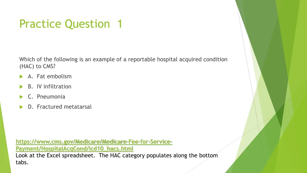 practice question 1