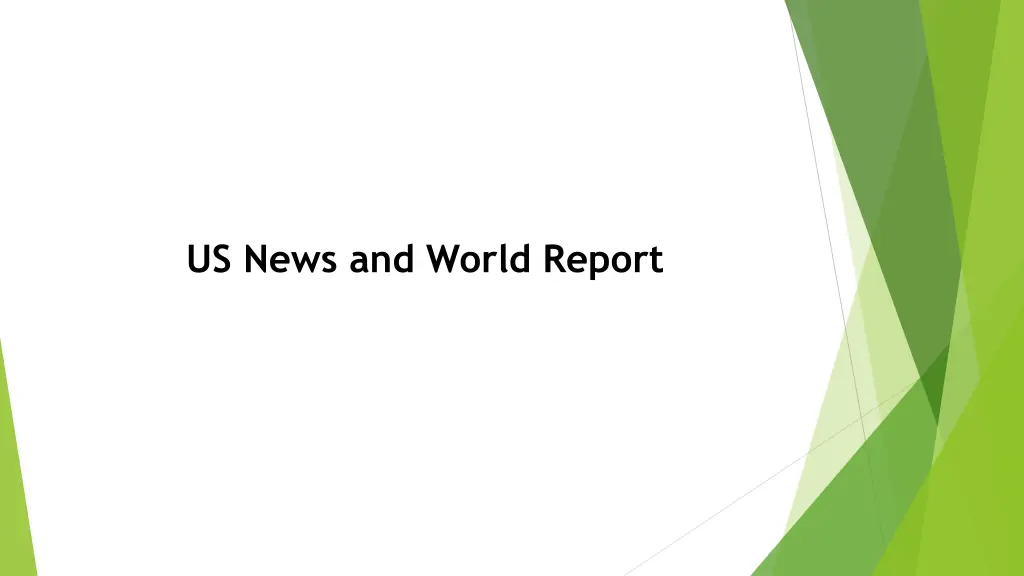 us news and world report