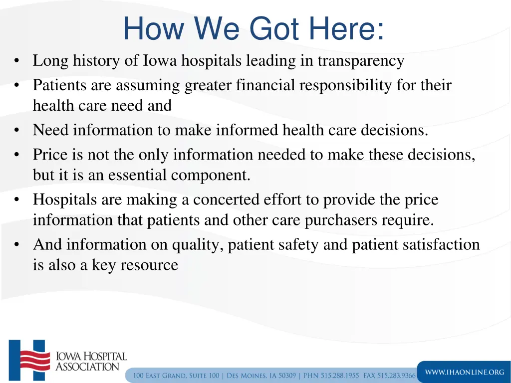 how we got here long history of iowa hospitals