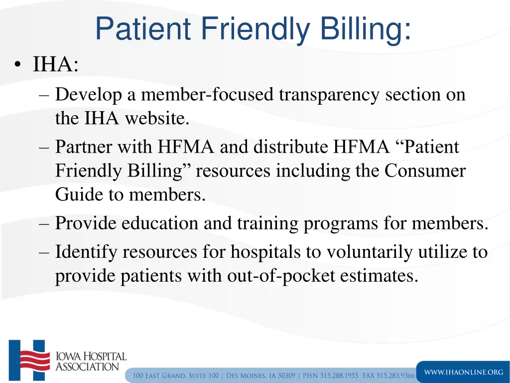 patient friendly billing