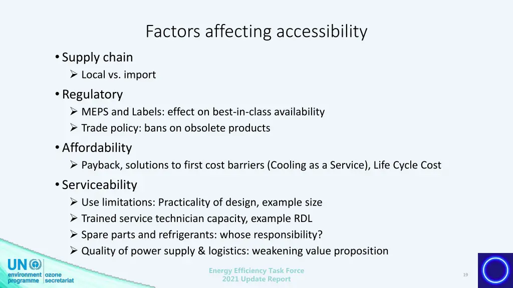 factors affecting accessibility