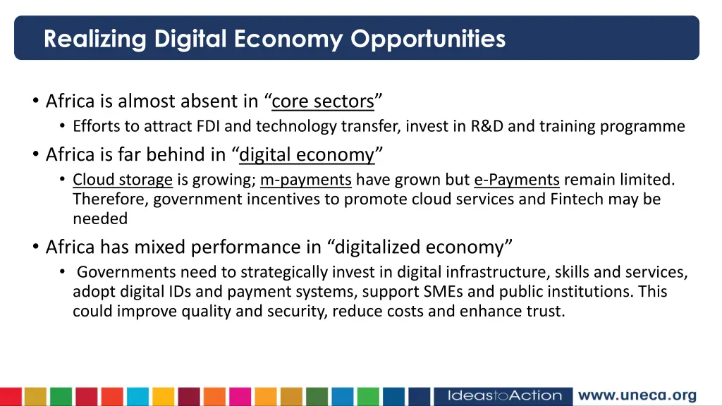 realizing digital economy opportunities