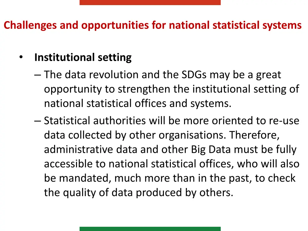 challenges and opportunities for national 2