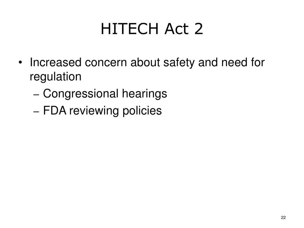 hitech act 2