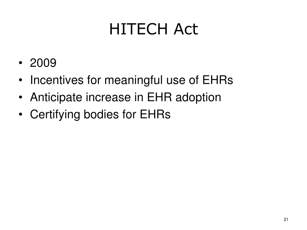 hitech act