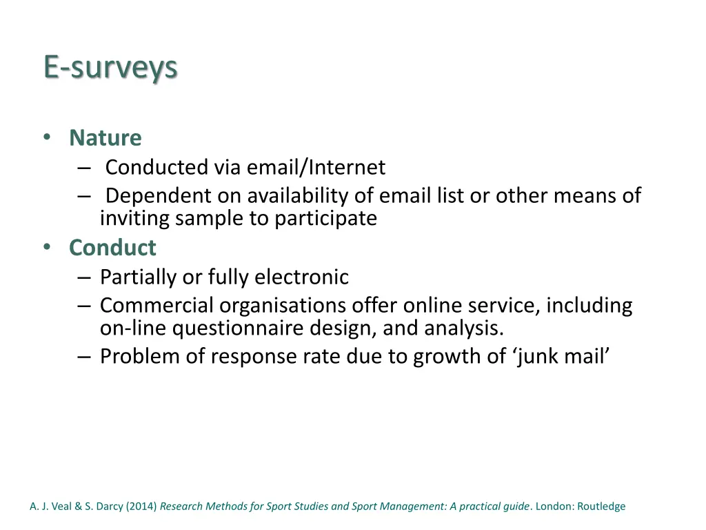 e surveys