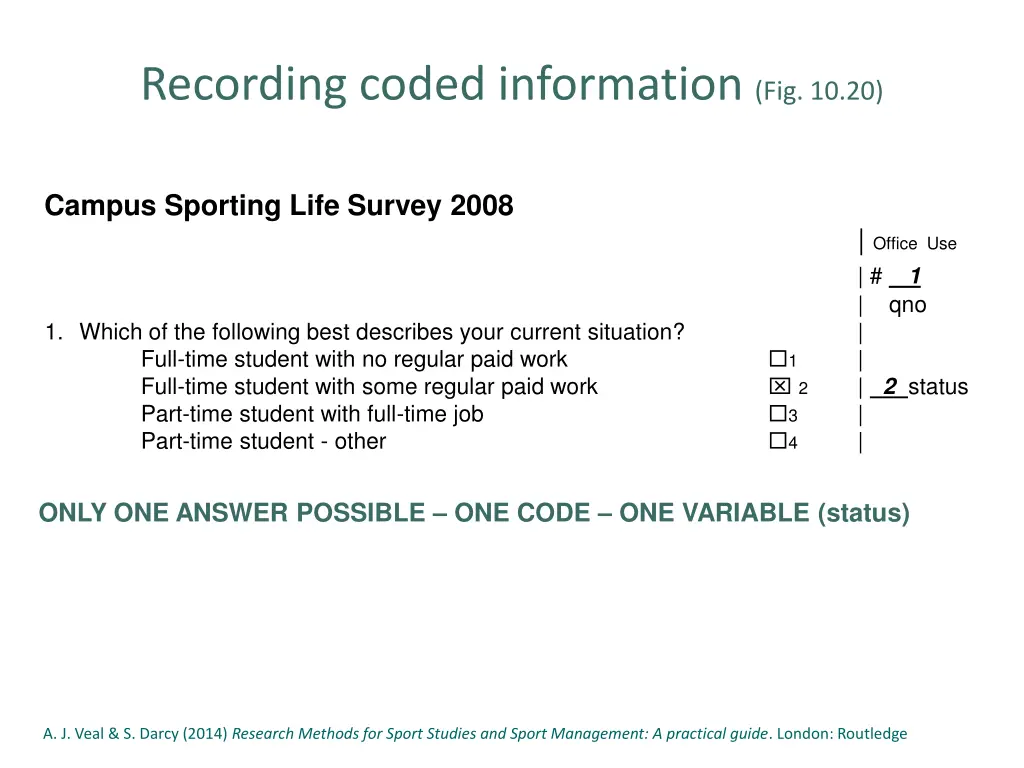 recording coded information fig 10 20