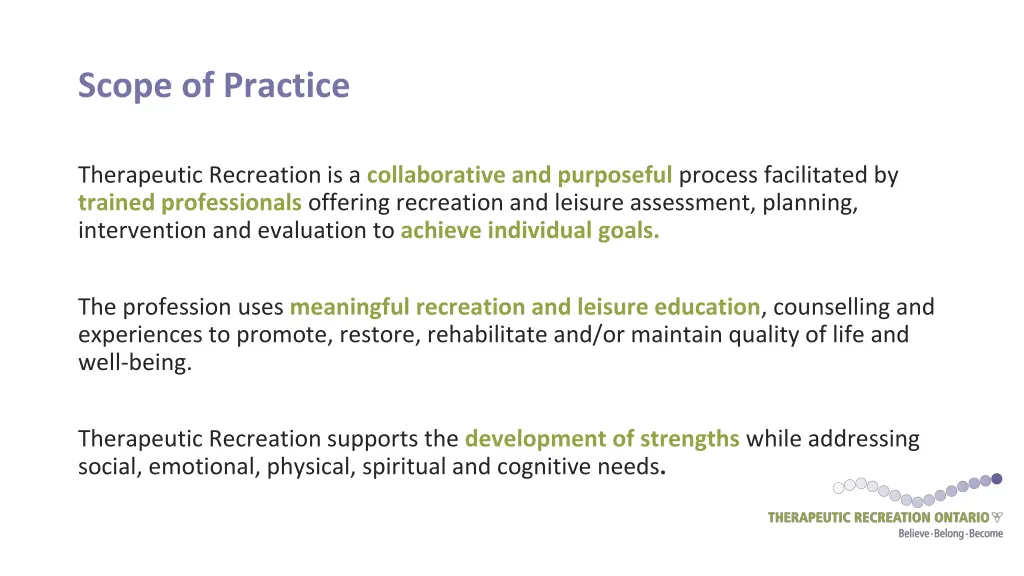 scope of practice