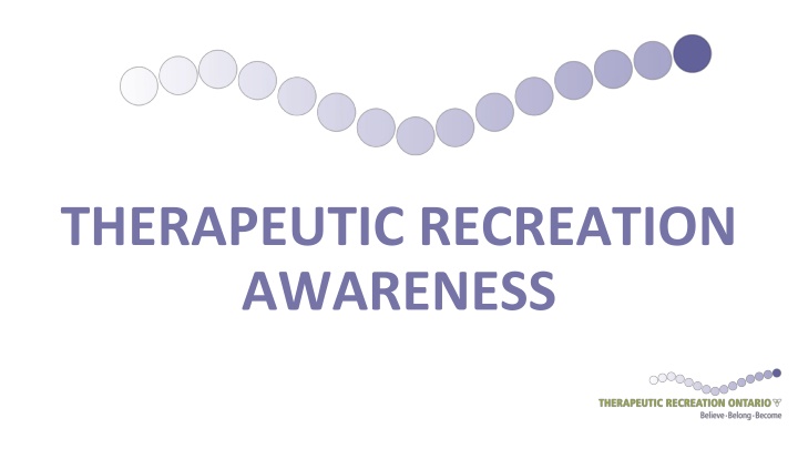 therapeutic recreation awareness