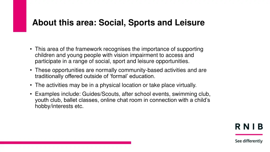 about this area social sports and leisure